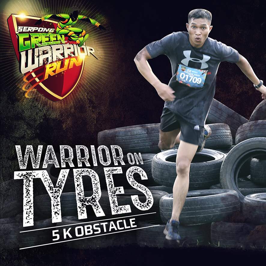 WARRIOR on TYRES - 5 K OBSTACLE