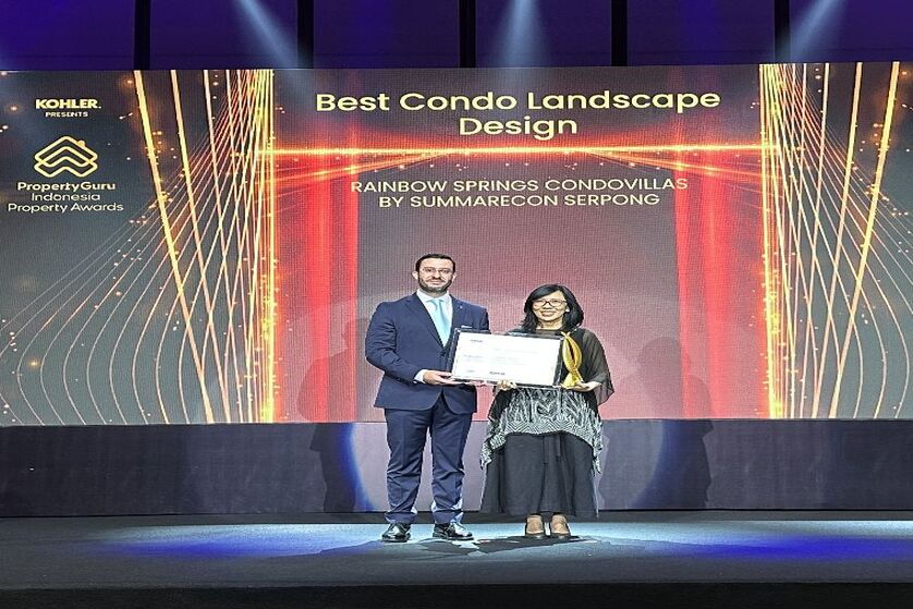  Summarecon Serpong - Summarecon Serpong Kembali Bawa Pulang Piala Berkat Produk Unggulan Rainbow Springs Condo 