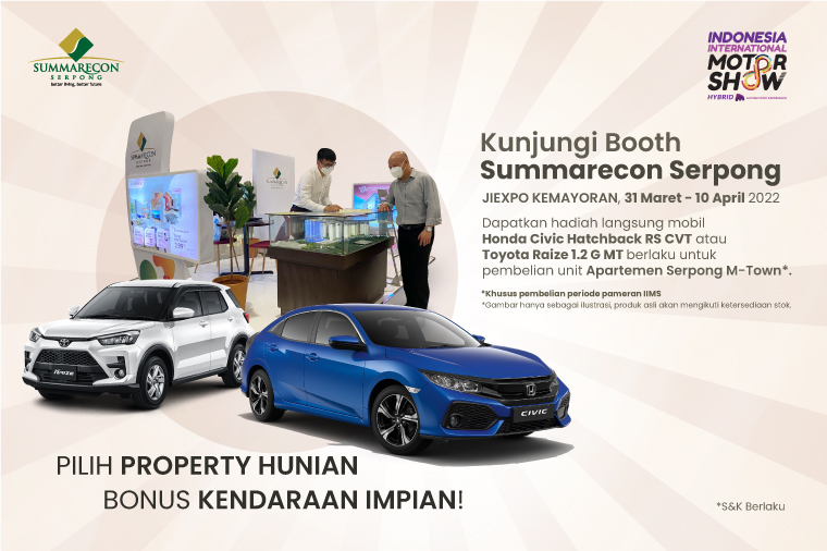  Tanpa Diundi, Beli Hunian Bonus Mobil Impian 