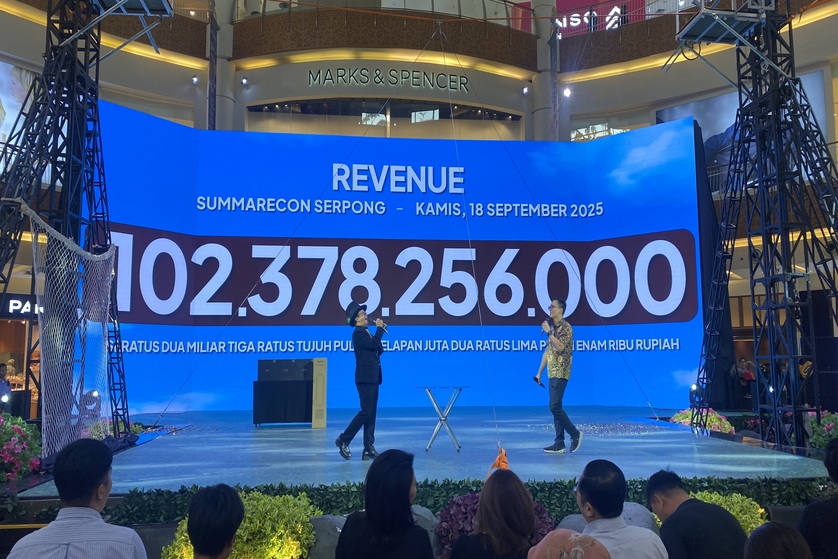  Summarecon Serpong Catat Penjualan Rp102 Miliar dalam 2 Jam di Golden Expo 2025 