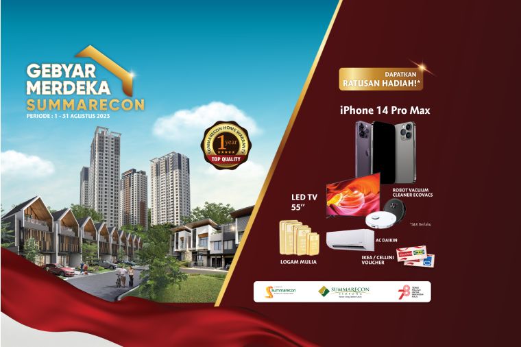  Summarecon Serpong - MERDEKA PILIH PROPERTI IMPIAN DI SUMMARECON SERPONG DENGAN GEBYAR MERDEKA SUMMARECON 