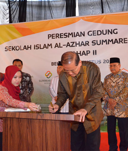peresmian-sekolah-islam-al-azhar-tahap-2