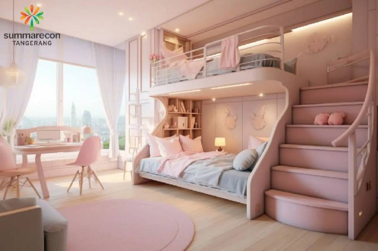  10 Ide Dekorasi Kamar Anak Perempuan yang Estetik dan Lucu 