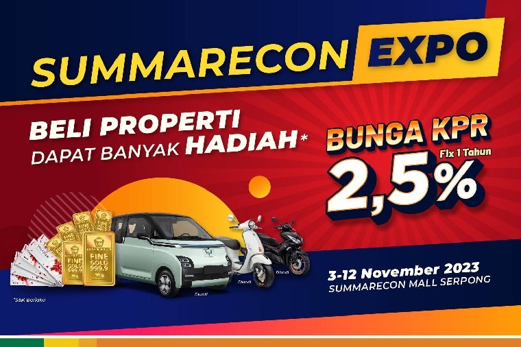  Summarecon Perdana Hadirkan Expo Properti Terbesar di Indonesia di Acara Summarecon Expo 2023 