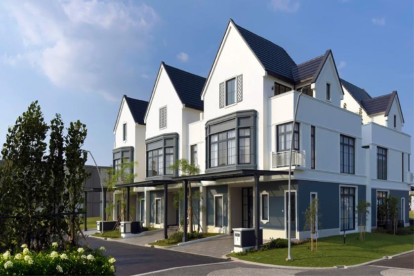 Cluster Louise Summarecon Serpong Rumah dengan Konsep American Classic