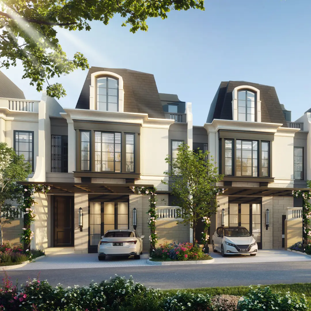 Bellefont East at The Springs, Rumah Bergaya Paris Eksklusif di Summarecon Serpong