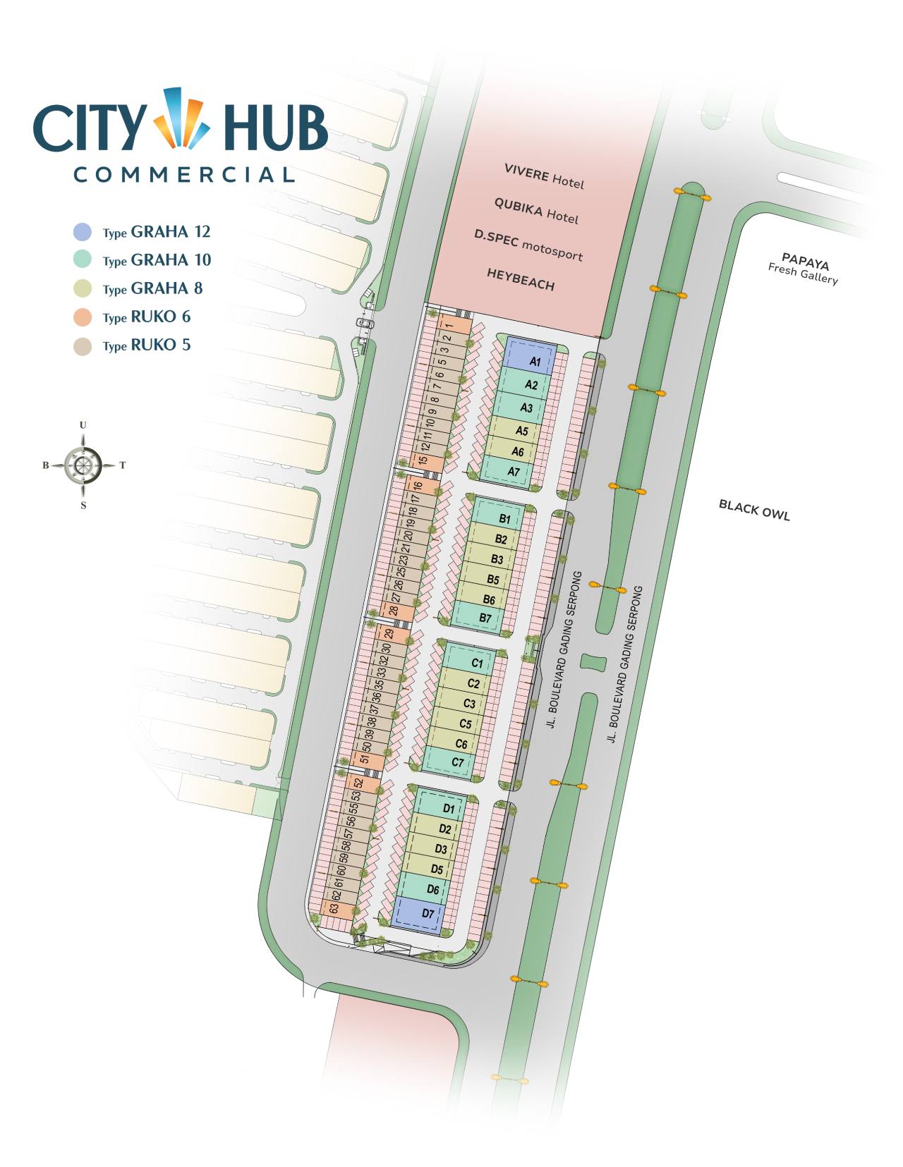  City Hub Commercial Summarecon Serpong 