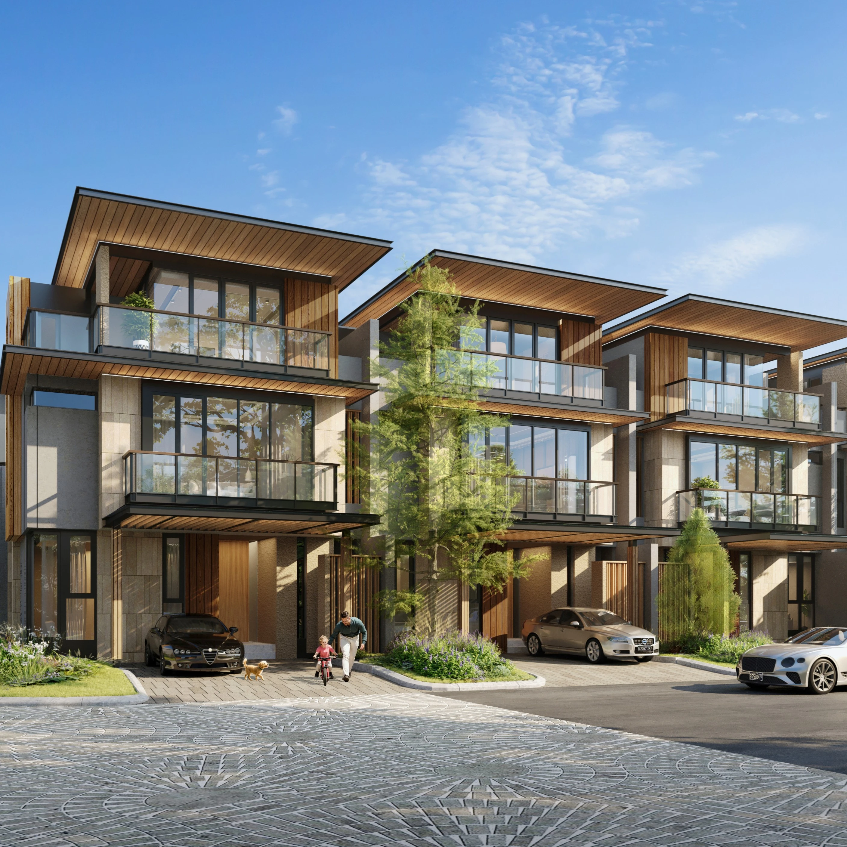  Finore at Scientia Garden, Rumah bergaya Finlandia modern di Summarecon Serpong 