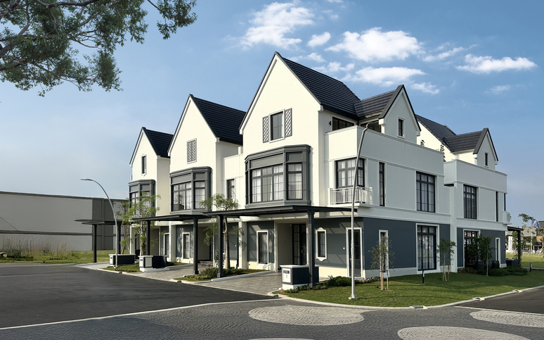  Cluster Louise Summarecon Serpong Rumah dengan Konsep American Classic 