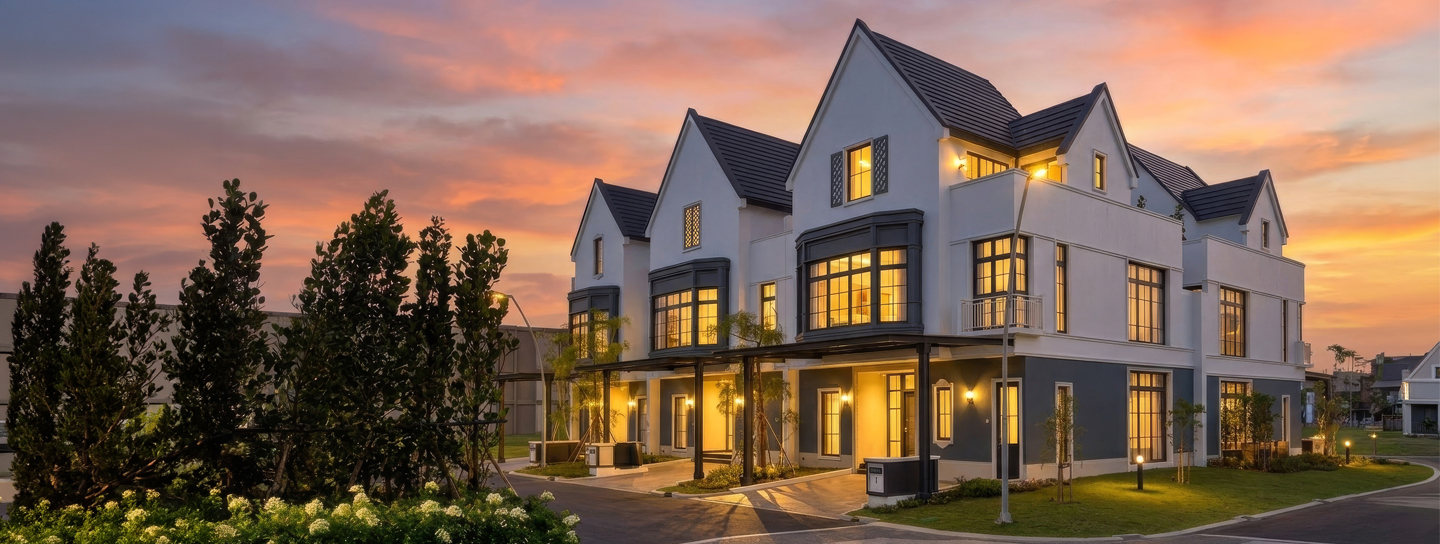  Cluster Louise Summarecon Serpong Rumah dengan Konsep American Classic 